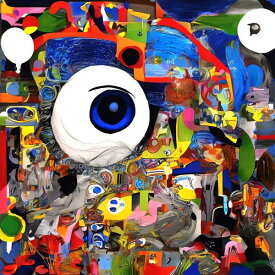 AIアートポスター カナブストラクド「ピカソ的有刺なき超現実」 Kanabstracd オリジナルアート作品 アートポスター アートプリント 壁掛けアート ウォールアート インテリア デジタルアート 現代アート