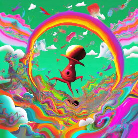 AIアートポスター カナブストラクド「セザンヌ・非モンドリアン的超現実」 Kanabstracd オリジナルアート作品 アートポスター アートプリント 壁掛けアート ウォールアート インテリア デジタルアート 現代アート