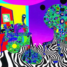 AIアートポスター カナブストラクド「矢なき±超現実と±ファンタジー」 Kanabstracd オリジナルアート作品 アートポスター アートプリント 壁掛けアート ウォールアート インテリア デジタルアート 現代アート