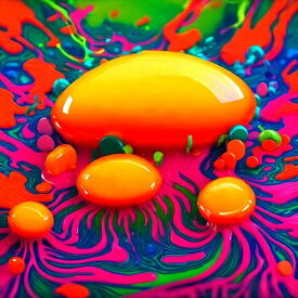 AIアートポスター カナブストラクド「非ピカソ的白黒なき…」 Kanabstracd オリジナルアート作品 アートポスター アートプリント 壁掛けアート ウォールアート インテリア デジタルアート 現代アート