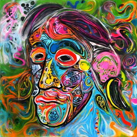 AIアートポスター カナブストラクド「ピカソ的キュビスムなき…」 Kanabstracd オリジナルアート作品 アートポスター アートプリント 壁掛けアート ウォールアート インテリア デジタルアート 現代アート