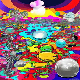 AIアートポスター カナブストラクド「Afklinton 的矢羽根なき±超現実」 Kanabstracd オリジナルアート作品 アートポスター アートプリント 壁掛けアート ウォールアート インテリア デジタルアート 現代アート