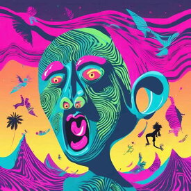 AIアートポスター カナブストラクド「ピカソ・非モンドリアン的超現実」 Kanabstracd オリジナルアート作品 アートポスター アートプリント 壁掛けアート ウォールアート インテリア デジタルアート 現代アート