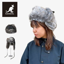 【 新作商品 ポイント10倍 】KANGOL カンゴール WOOL USHANKA ウール ウシャンカ 234069625 DK.FLANNEL ダーク フランネル タータンチェック トラッパーハット メンズ レディース ユニセックス チェック ファー トレンド 2WAY