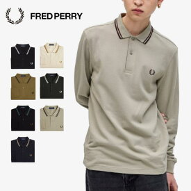 【期間限定 ポイント10倍 】フレッドペリー FRED PERRY ポロシャツ 長袖 The Fred Perry Shirt M3636 メンズ レディース ユニセックス BLACK OATMEAL SHADED STONE NAVY/DARKCARAMEL NIGHTGREEN/SNWHT BLK/CYBLU/UNIGRN ブラック ブラウン オートミール ナイトグリーン