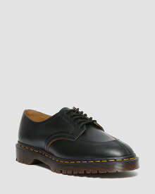 ドクターマーチン Dr.Martens 5ホールシューズ ARCHIVE 2046 BLACK VINTAGE SMOOTH 27451001 ユニセックス イエローステッチ ビジネス 新作