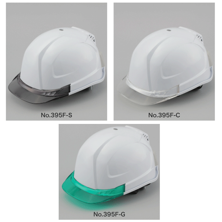 美品トーヨーセフティ 送風機内蔵ヘルメット No.395FーS白 No.395F | トーヨーセーフティ