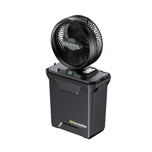 6/11 1:59�܂Ń|�C���g2�{ �y�@�l�̂݁zKM�l�N�X�g (/BD) �~�X�g�t�@�� �u���b�N �� Air Revolution MIST FAN �|�[�^�u�����f�� �R�[�h���X ���^ ��U�� �����^�� ���O �g�� [V02-BK]