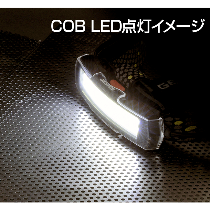 楽天市場 ジェントス Cob Led搭載ヘッドライト Nrx 180h L Proshop伊達 楽天市場店
