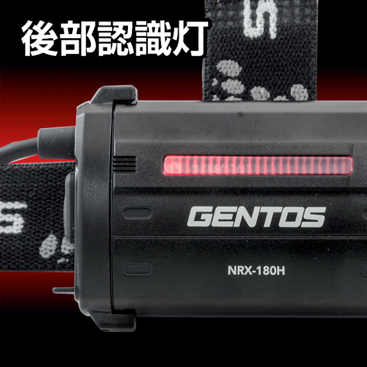 楽天市場 ジェントス Cob Led搭載ヘッドライト Nrx 180h L Proshop伊達 楽天市場店