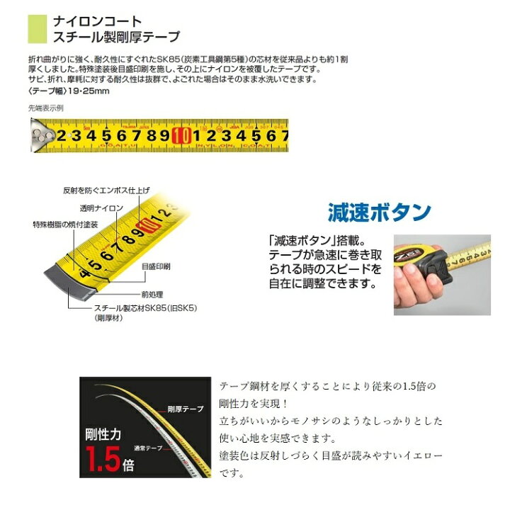 楽天市場】タジマ TAJIMA スケール コンベックス セフコンベZロック 25mm×5.5m、25mm×8.0m SFZL2555、SFZL2580 : だてもの 楽天市場】タジマ TAJIMA スケール コンベックス セフコンベZロック 25mm×5.5m、25mm×8.0m SFZL2555、SFZL2580 : だてもの