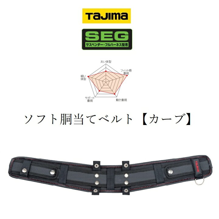 楽天市場】タジマ TAJIMA 腰当て サポーターベルト USCX SEG対応 