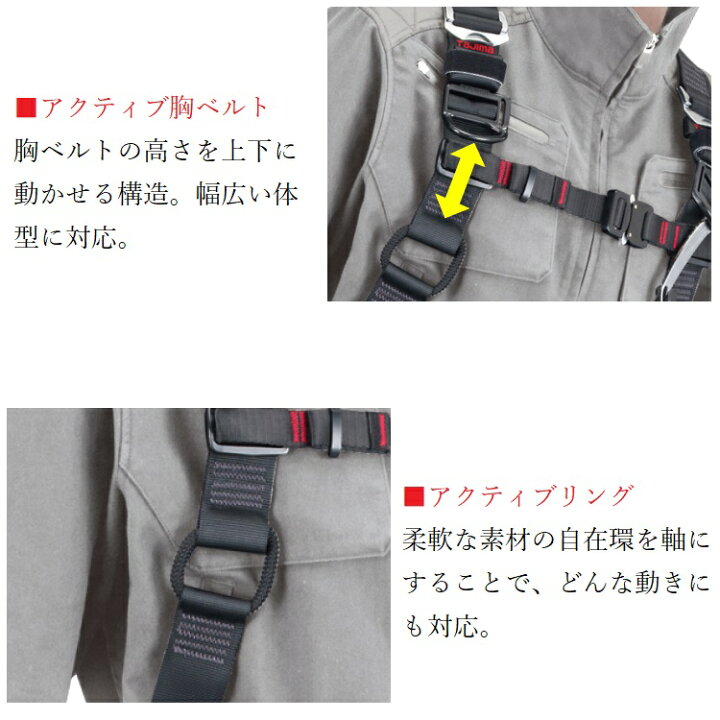 楽天市場】【新規格 フルハーネス】タジマ TAJIMA 安全帯 フルハーネス 