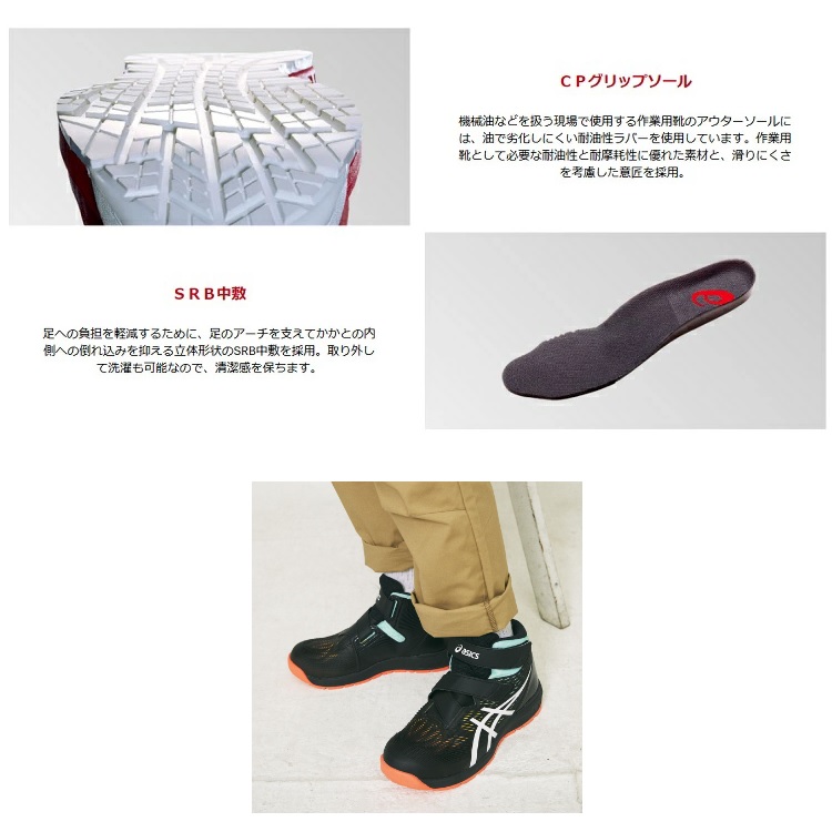 楽天市場】【2023年AW限定色】アシックス asics 安全靴 セーフティ