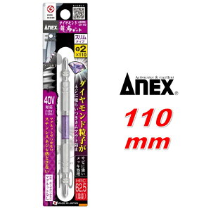 �y���[���։z�A�l�b�N�X Anex ADRS-2110 �_�C�������h���x�r�b�g�{2×110 �X�����^�C�v 1�{�g ���Ð��쏊