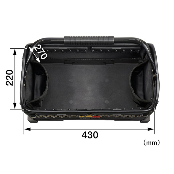楽天市場】タジマ TAJIMA 工具箱 ツールボックス TB-TBAG セフツール 