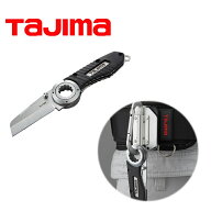 【3点までメール便可】タジマ TAJIMA 電工ナイフ DK-FKMU 折込電工ナイフ マルチ 17mm×21mmメガネ