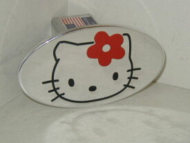 ヒッチカバー　HELLO KITTY　ハローキティ / 赤 / hitch cover / ピックアップ / トレーラー / 2インチ