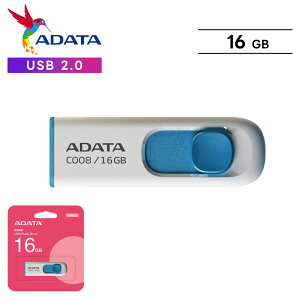 ADATA GCf[^ USB tbV 16GB MK type-a USB2.0 XCh C008 y  ^ Windows Mac p\R PC Vv RpNg 摜 f[^ Be obNAbv e t@C X