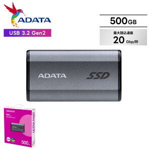 ���K�i �ۏؕt ADATA �G�C�f�[�^ �O�t��SSD SE880 500GB USB 3.2 Gen2 �ő�Ǎ����x20Gbp/�b �ő�2000MB�b �����^ iPhone15�Ή� Android�Ή� �ʐ^�ۑ� ����ۑ� �f�[�^�ڍs �P�[�u���t�� �v���O�A���h�v���C �Q