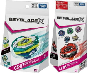 �^�J���g�~�[(TAKARA TOMY) BEYBLADE X �x�C�u���[�hX CX-07 �y�K�T�X�u���X�gATr + CX-08 �����_���u�[�X�^�[Vol.7 �Z�b�g �x�C ��������