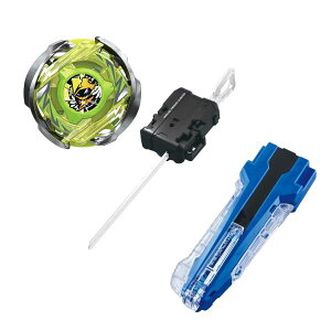 【ラッピング対応】\ 2種セット / タカラトミー ベイブレードX BEYBLADE X CX-02 スターター ウィザードアークR4-55LO + BX-42 ラバーカスタムグリップ ブルーVer.