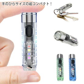 ハンドライト LED 小型 懐中電灯 充電式 強力 明るい 超小型 軽量 送料無料 ミニ 長時間 最強 超高輝度 防水 耐衝撃 携帯便利 Type-C充電式 コンパクト アウトドア キャンプ 地震 停電 防災