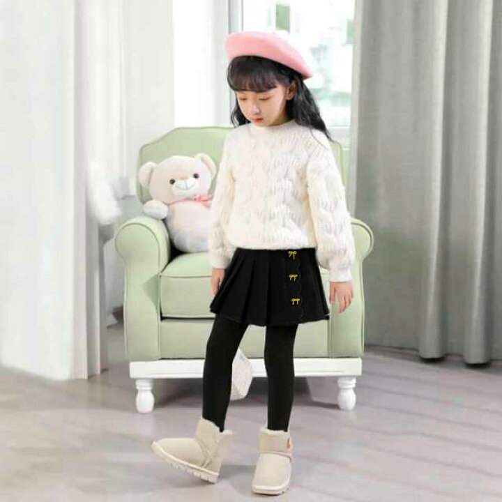 楽天市場】 無地 レギンス 防寒 フレアスカート付き スカッツ レギンス  