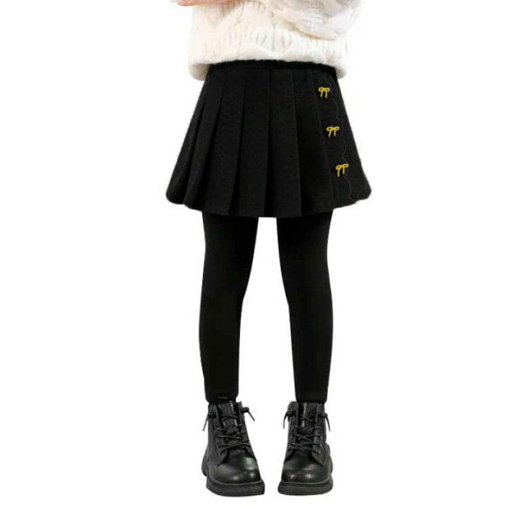 楽天市場】 無地 レギンス 防寒 フレアスカート付き スカッツ レギンス  