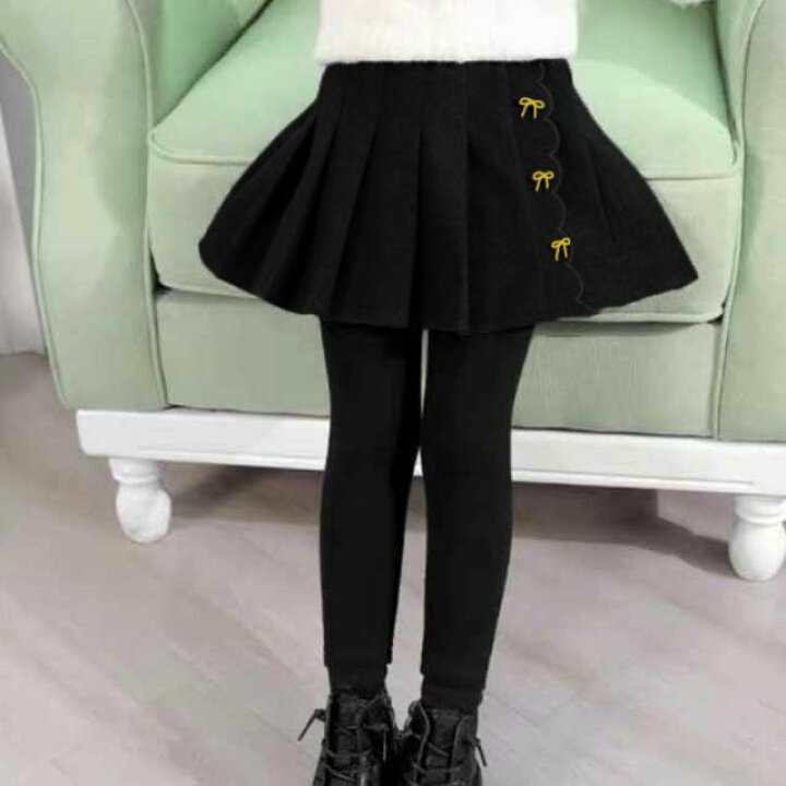 楽天市場】 無地 レギンス 防寒 フレアスカート付き スカッツ レギンス  