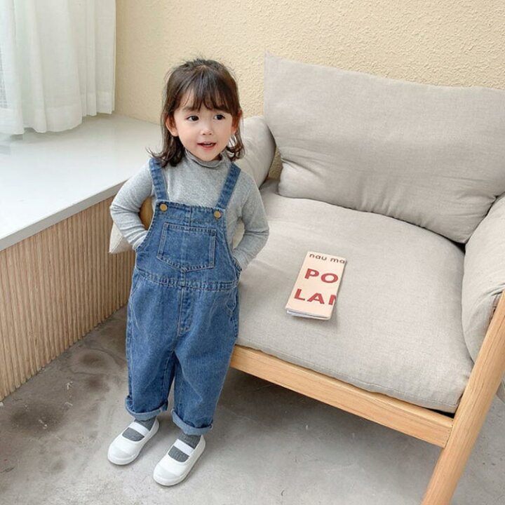 楽天市場】オーバーオール デニム サロペット ジーンズ 子ども服 