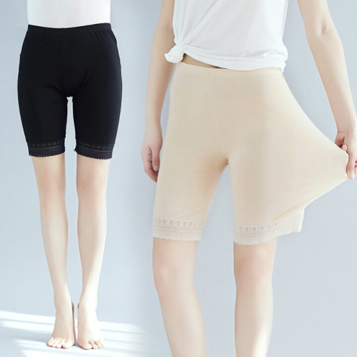 楽天市場】スパッツ 5分丈 ペチパンツ ペチコート ショーツ 送料無料  