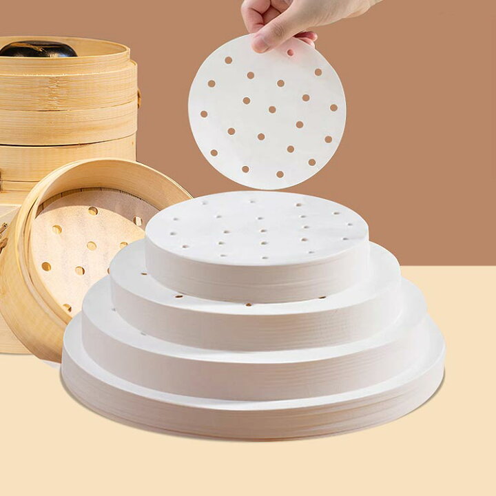 楽天市場】セイロ用 調理用紙 100枚入 直径9～36cm せいろ専用 