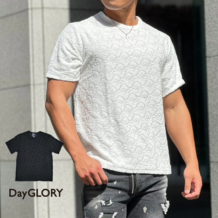 楽天市場】Tシャツ メンズ 半袖 パイル生地 白tシャツ おしゃれ メンズ  