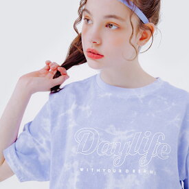 送料無料 DAYLIFE TIEDYE HALF T-SHIRT (3 COLOR) Tシャツ 半袖 春夏 カットソー タイダイ 韓国ブランド 韓国ファッション