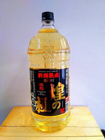 篠崎　新樽熟成麦焼酎25度　煌の極　4L