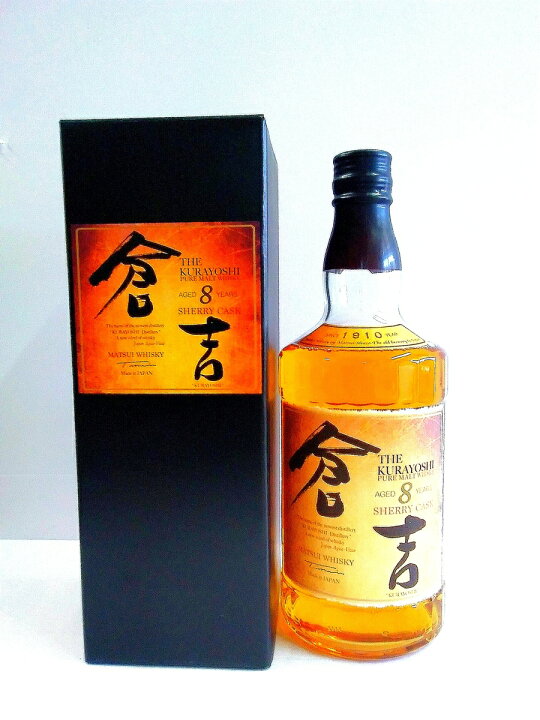 楽天市場】松井酒造 マツイピュアモルトウイスキー倉吉 シェリーカスク  