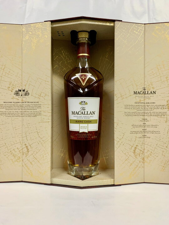 楽天市場】ザ マッカラン レアカスク 2023 43％ 700ml : デイ・リンク  