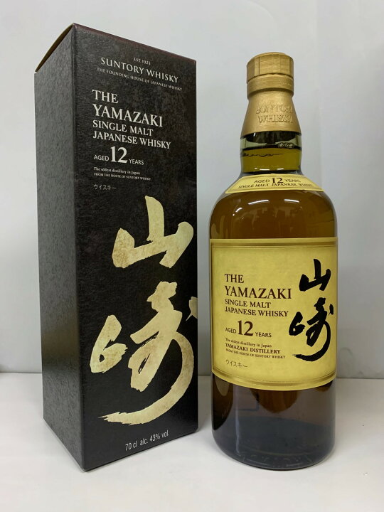 楽天市場】サントリー シングルモルト 山崎12年 700ml（逆輸入 