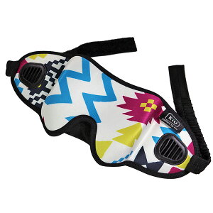 キウ(Kiu) アイマスク かわいい ポーチ付き 旅行用 立体型 ノーズフィット設計