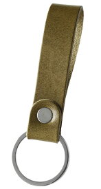 【お買い物マラソン対象】 レザーキーホルダー メンズ レディース ユニセックス 本革 サドルレザー ストラップ ベルトループ キーリング クラフトパーツ ブラック ブラウン キャメル ダークブラウン カーキ ネイビー レッドブラウン 【あす楽】