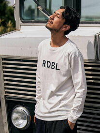 【送料無料】 RadBlue ラッドブルー LONG SLEEVE TEE ロンT RDBL ロゴ ロングスリーブTシャツ メンズ 長袖シャツ ブラック ホワイト グレー ベージュ S M L XL rad-lts008