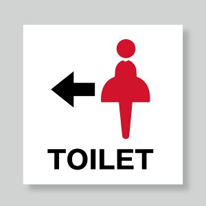 _ԌN[|zz^yqTOILETzA~ ʃe[vtgC j  W200mm×H200mm gC j  gC}[N gCē gCW gspl-54