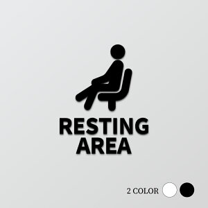 _IubNtCf[JÁI^yRESTING AREAzsNgTC IV ubN/zCg W104mm×H132mmANt5mm pi hAv[g office G ʏ hA }bT[W  I T