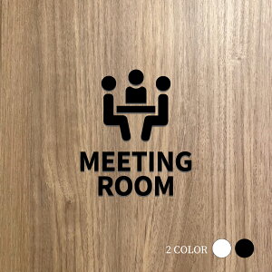 _IubNtCf[JÁI^yMEETING ROOMzsNgTC IV W108mm×H123mmubN/zCg ANt5mm pi hAv[g office G ʏ hA }bT[W  I T