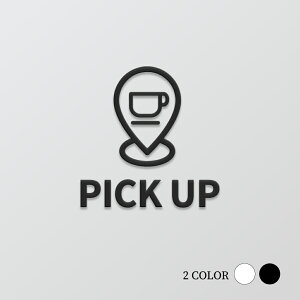 \期間限定クーポン配布/【PICK UP】ピクトサイン オシャレ ブラック/ホワイト 約W95mm×H97mmアクリルt5mm 事務用品 ドアプレート office 雑貨 洗面所 ドア マッサージ 整体 鍼灸 サロン 飲食 店舗