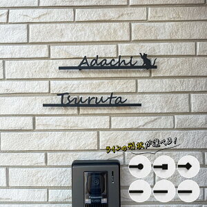 \期間限定クーポン配布/表札 戸建て おしゃれ ステンレス表札 アンダーバーライン オシャレ アイアン 戸建て 一軒家住所 番地 新築祝い sh-s0019