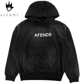 Afends メンズ パーカー スウェット 裏起毛 ブランドロゴ シンプル ユーズド加工 プルオーバー サーフブランド アフェンズ M224512