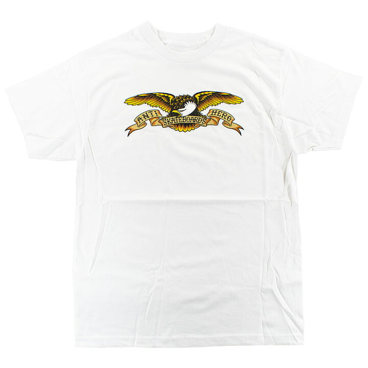楽天市場】ANTIHERO メンズ Tシャツ アンタイヒーロー ロゴ 半袖TEE 