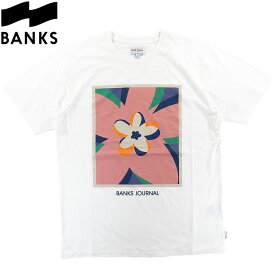バンクス メンズ Tシャツ カットソー ブランドロゴ アートプリント サーフブランド 半袖 S/S TEE BANKS ATS0747